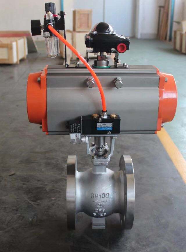 VQ641F/H/Y 氣動V型球閥